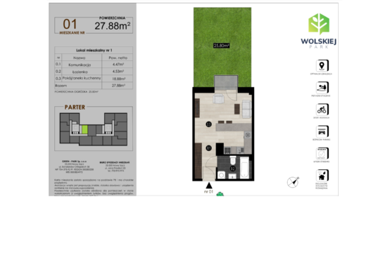 NOWA INWESTYCJA APARTAMENTY WOLSKIEJ PARK! N. Sącz ul.Wolskiej, POWIERZCHNIE OD 27,88 M2 DO 78,13 M2!