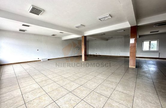 013LWN. Sącz ok ul. Węgierskiej, lokal handlowo- usługowy! pow. 200 m2, Ip, miejsca postojowe. Cena: 7000 zł